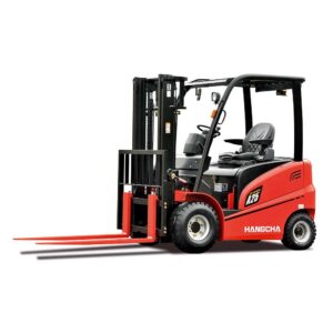A series electric forklift truck